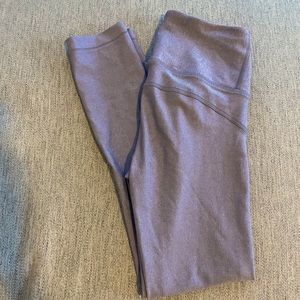 Purple under armor leggings